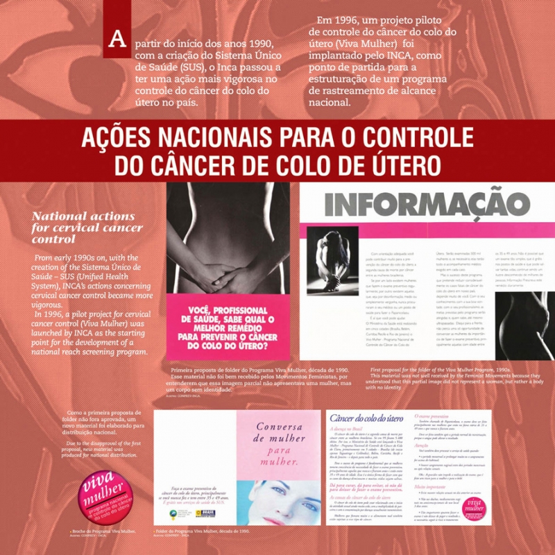 Exposições | INCA - National Cancer Institute